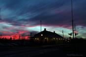 Sun sets on Mineola Depot